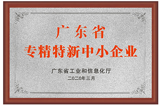 广东省专精特新中小企业