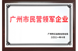 首批广州市民营领军企业