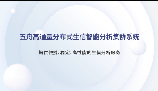 新品发布丨五舟RackGene集群系统助力基因测序生信分析跑出“加速度”