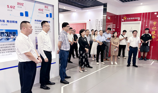 广东省政协副主席李心率队调研广电五舟